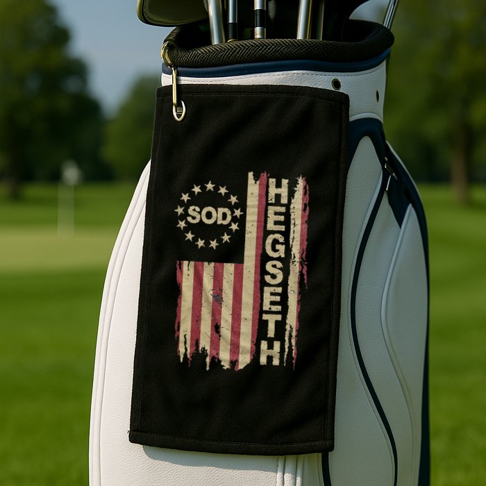 Pete Hegseth Secretary Of Defense Golf Towel