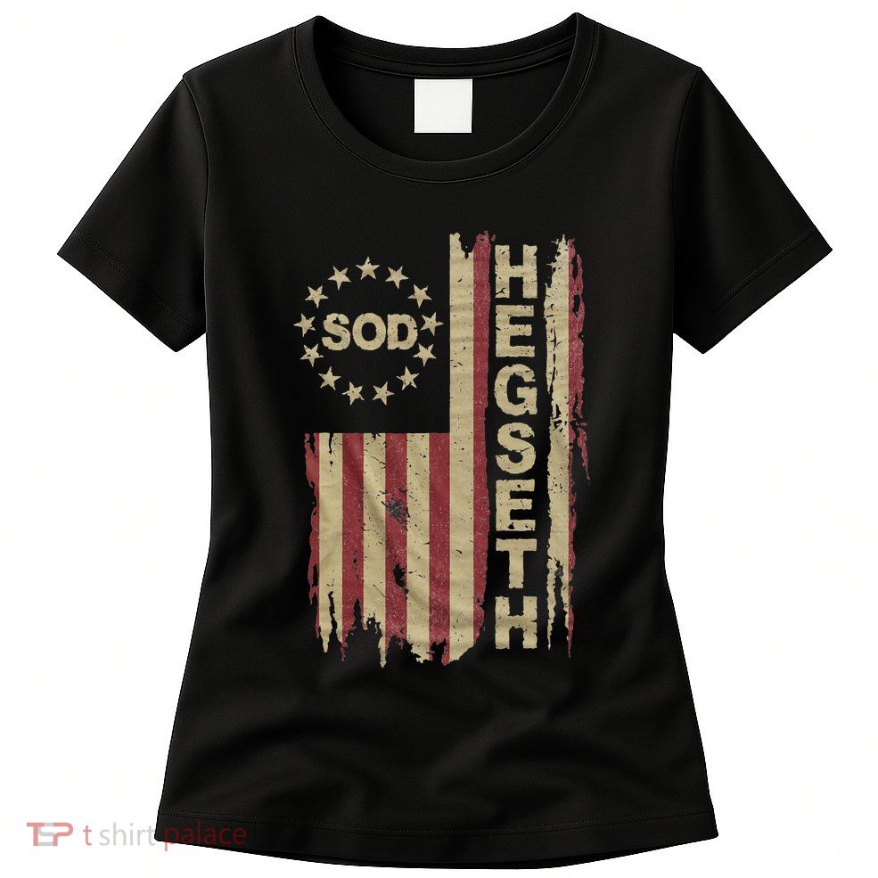 Pete Hegseth Secretary Of Defense Womens T-Shirt