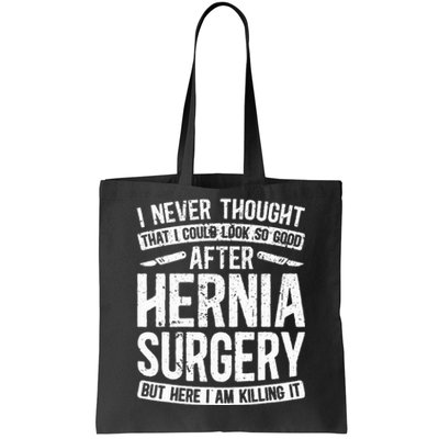 Post Hernia Surgery Recovery Tote Bag