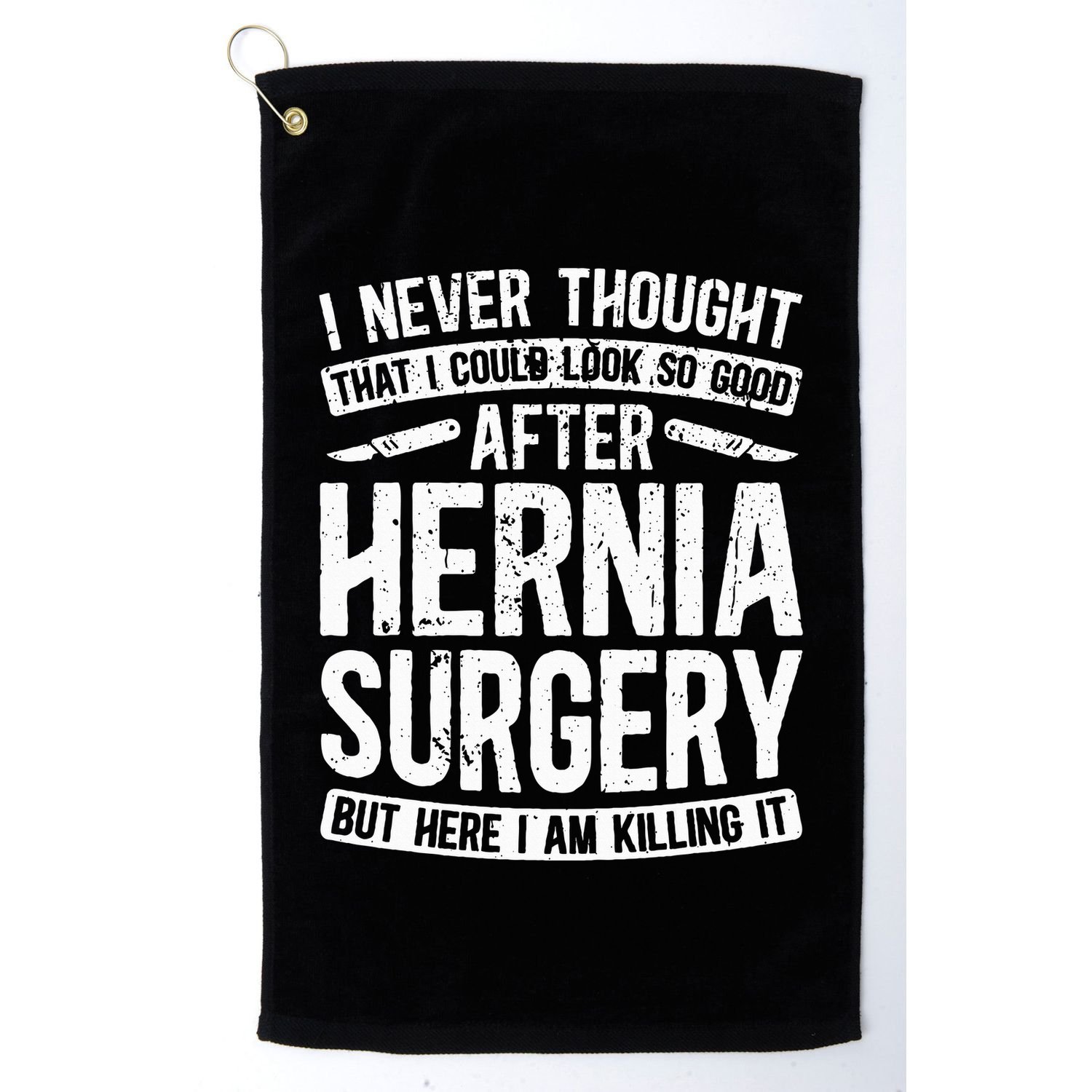 Post Hernia Surgery Recovery Golf Towel