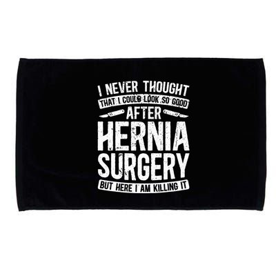 Post Hernia Surgery Recovery Microfiber Hand Towel