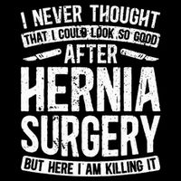 Post Hernia Surgery Recovery Cropped Pullover Crew