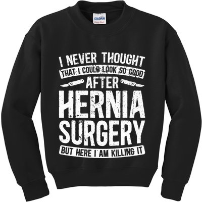 Post Hernia Surgery Recovery Kids Sweatshirt