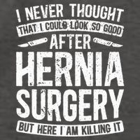 Post Hernia Surgery Recovery Vector Backpack