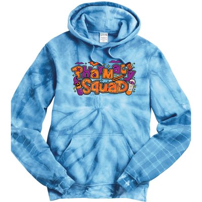 Pharmacy Halloween Squad Pharmacist Pharmacy Technician Cpht Tie Dye Hoodie