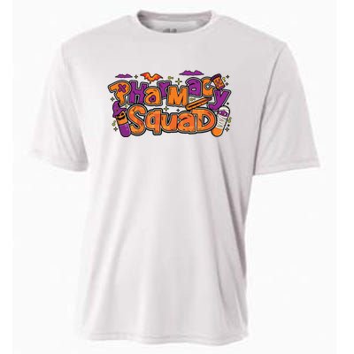 Pharmacy Halloween Squad Pharmacist Pharmacy Technician Cpht Cooling Performance Crew T-Shirt