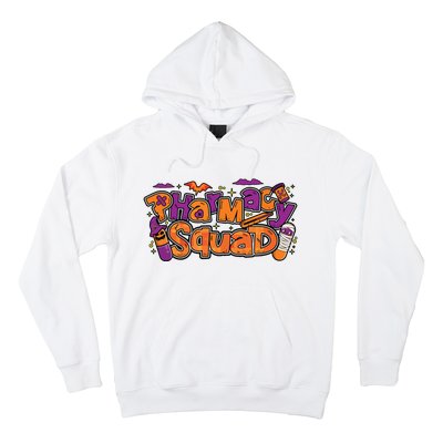 Pharmacy Halloween Squad Pharmacist Pharmacy Technician Cpht Hoodie