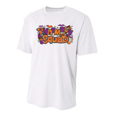 Pharmacy Halloween Squad Pharmacist Pharmacy Technician Cpht Performance Sprint T-Shirt