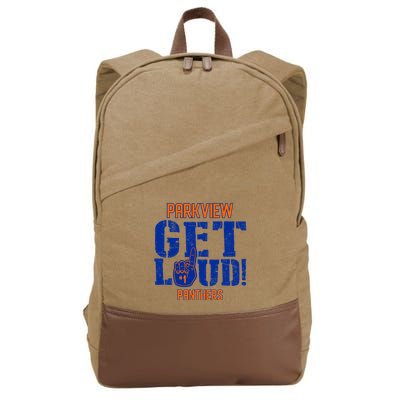 Parkview High School Get Loud Cotton Canvas Backpack