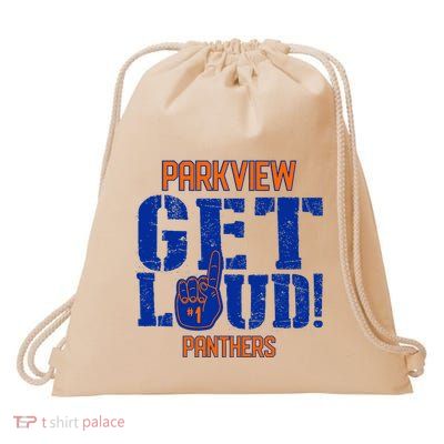 Parkview High School Get Loud Drawstring Bag