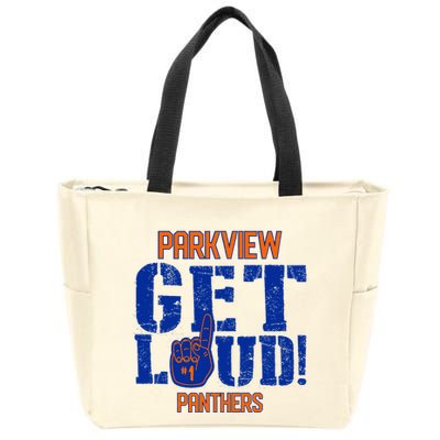 Parkview High School Get Loud Zip Tote Bag
