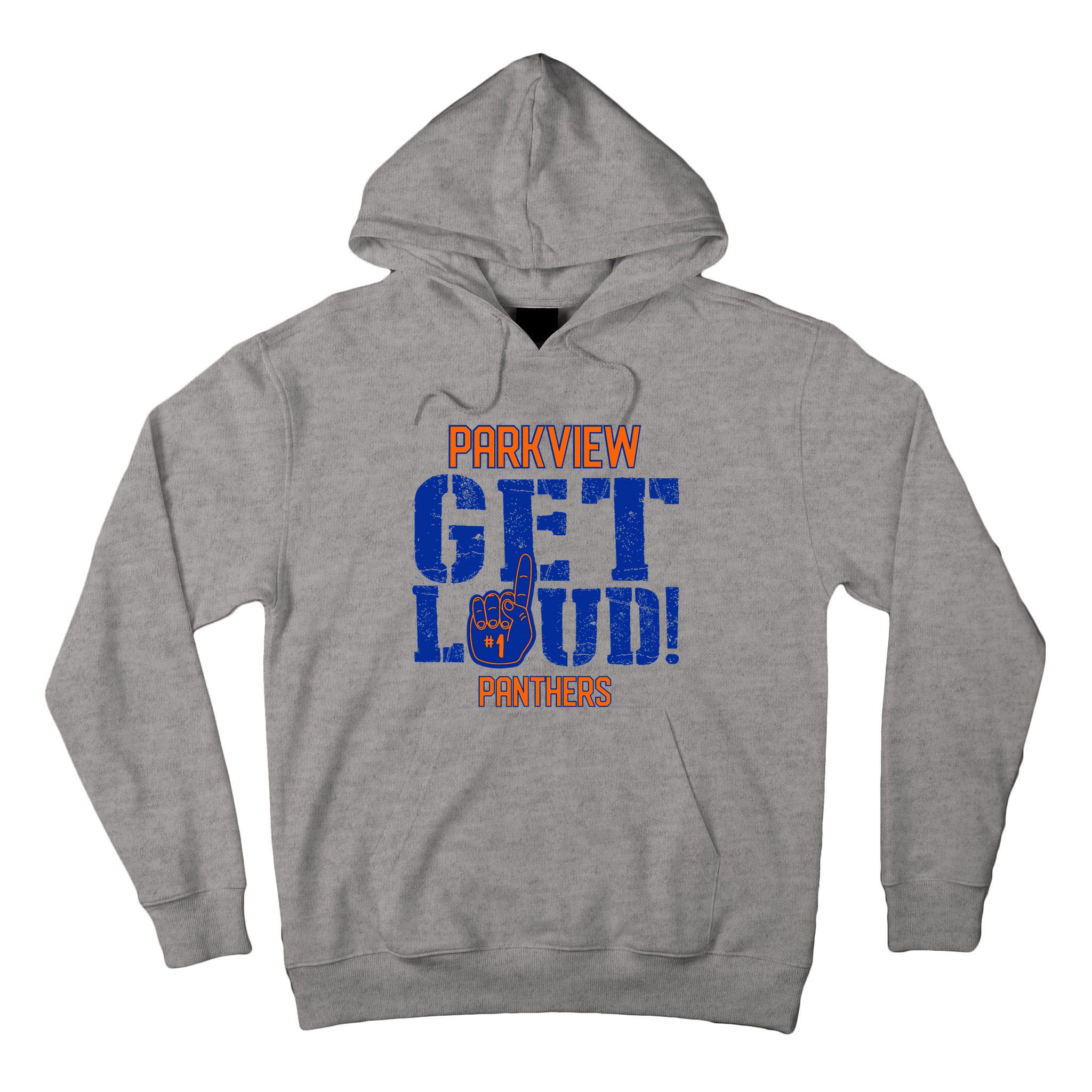 Parkview High School Get Loud Tall Hoodie