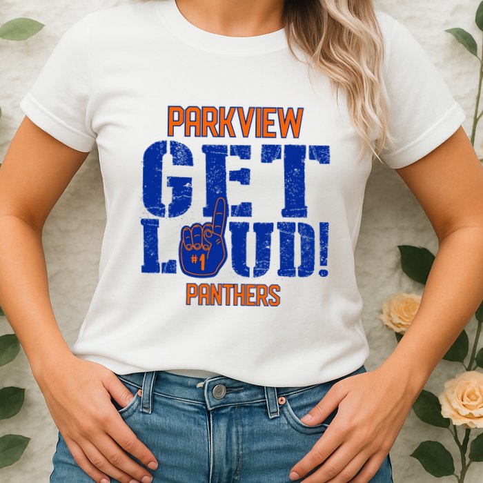 Parkview High School Get Loud Womens T-Shirt