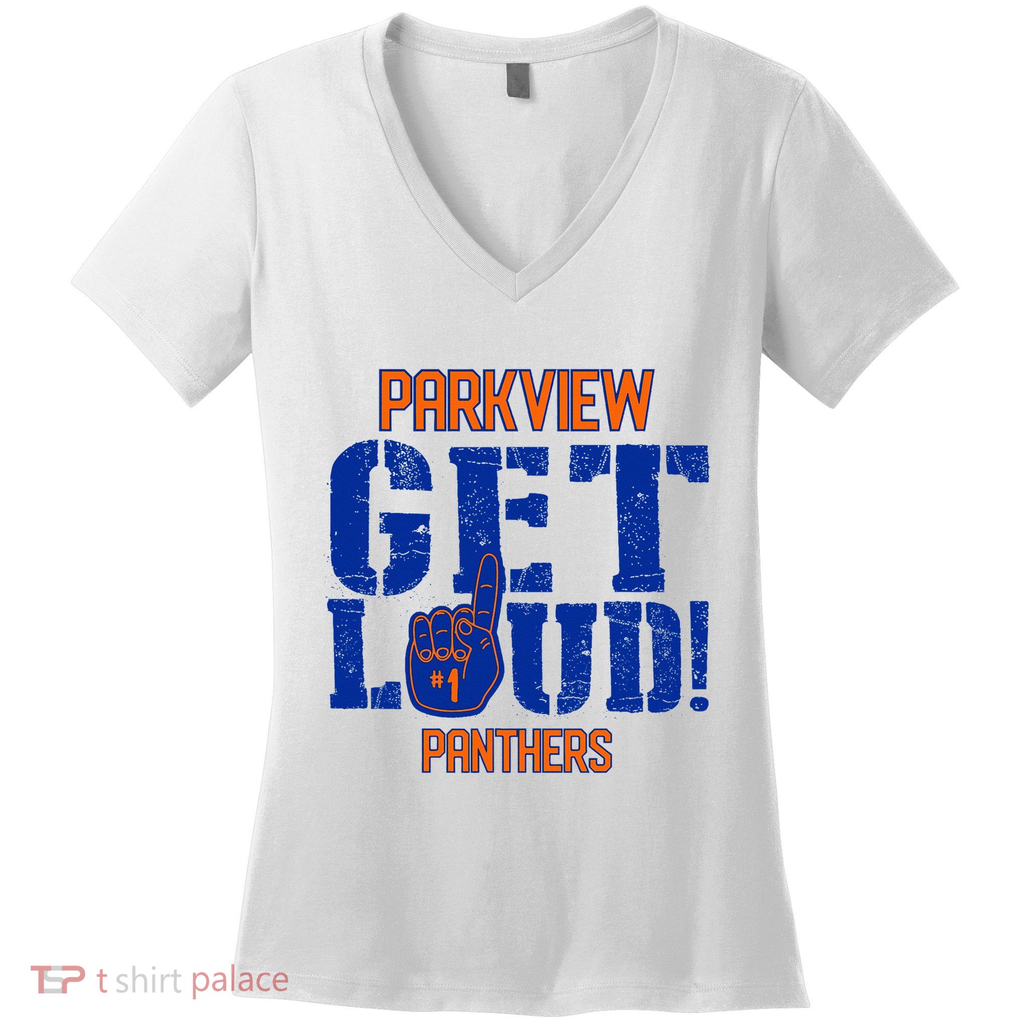 Parkview High School Get Loud Women's V-Neck T-Shirt