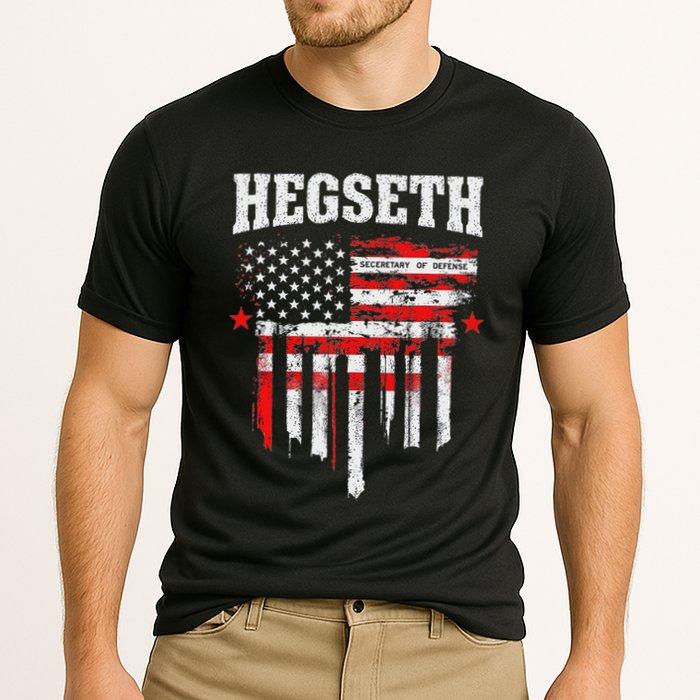 Pete Hegseth Secretary Of Defense Trump Support Patriots Cooling Performance Crew T-Shirt
