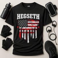 Pete Hegseth Secretary Of Defense Trump Support Patriots Cooling Performance Crew T-Shirt