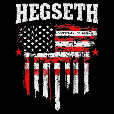 Pete Hegseth Secretary Of Defense Trump Support Patriots T-Shirt