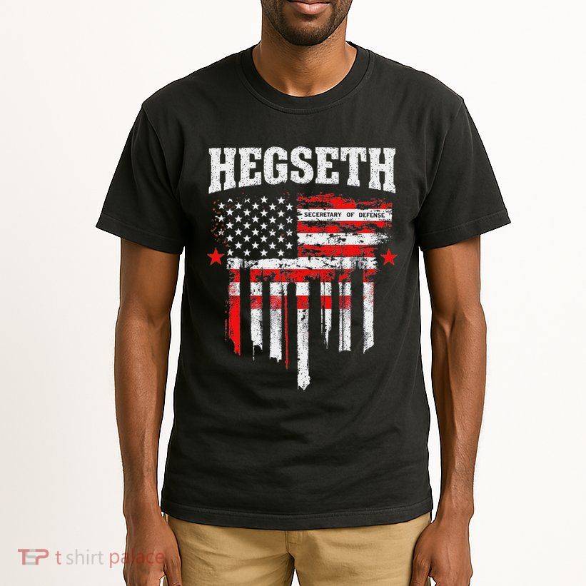 Pete Hegseth Secretary Of Defense Trump Support Patriots Tall T-Shirt