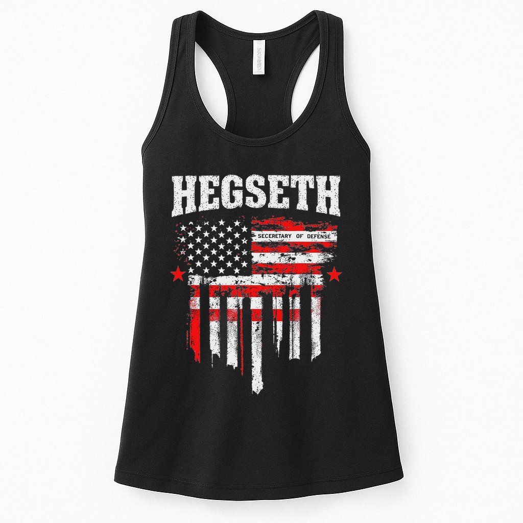 Pete Hegseth Secretary Of Defense Trump Support Patriots Womens Tank Top