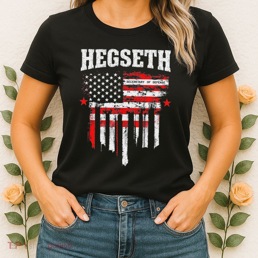 Pete Hegseth Secretary Of Defense Trump Support Patriots Womens T-Shirt