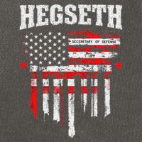 Pete Hegseth Secretary Of Defense Trump Support Patriots Cotton Canvas Backpack