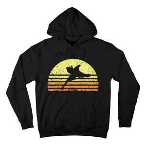 Pheasant Hunting South Dakota Upland Bird Game Hunter Retro Hoodie