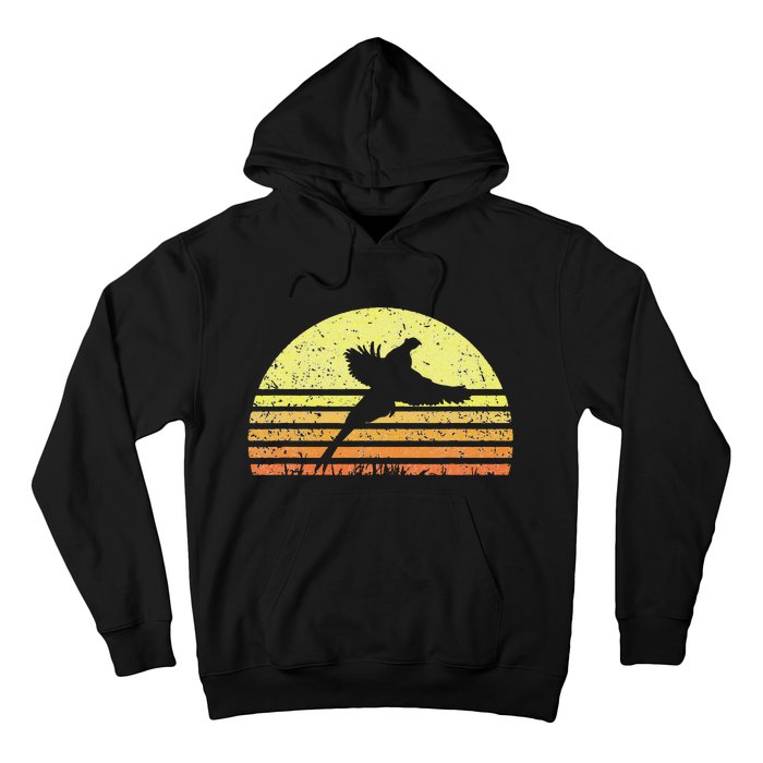 Pheasant Hunting South Dakota Upland Bird Game Hunter Retro Hoodie