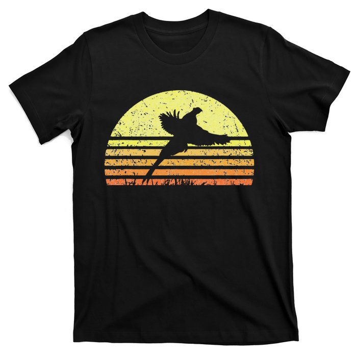 Pheasant Hunting South Dakota Upland Bird Game Hunter Retro T-Shirt