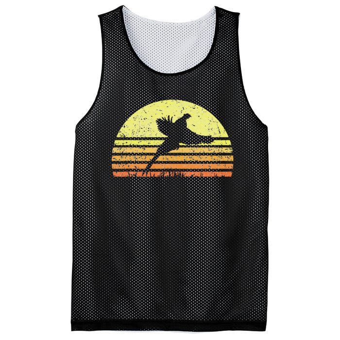 Pheasant Hunting South Dakota Upland Bird Game Hunter Retro Mesh Reversible Basketball Jersey Tank