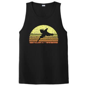 Pheasant Hunting South Dakota Upland Bird Game Hunter Retro PosiCharge Competitor Tank