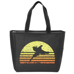 Pheasant Hunting South Dakota Upland Bird Game Hunter Retro Zip Tote Bag