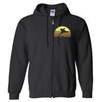 Pheasant Hunting South Dakota Upland Bird Game Hunter Retro Full Zip Hoodie