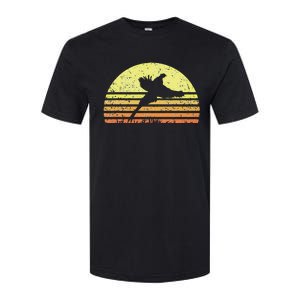 Pheasant Hunting South Dakota Upland Bird Game Hunter Retro Softstyle CVC T-Shirt