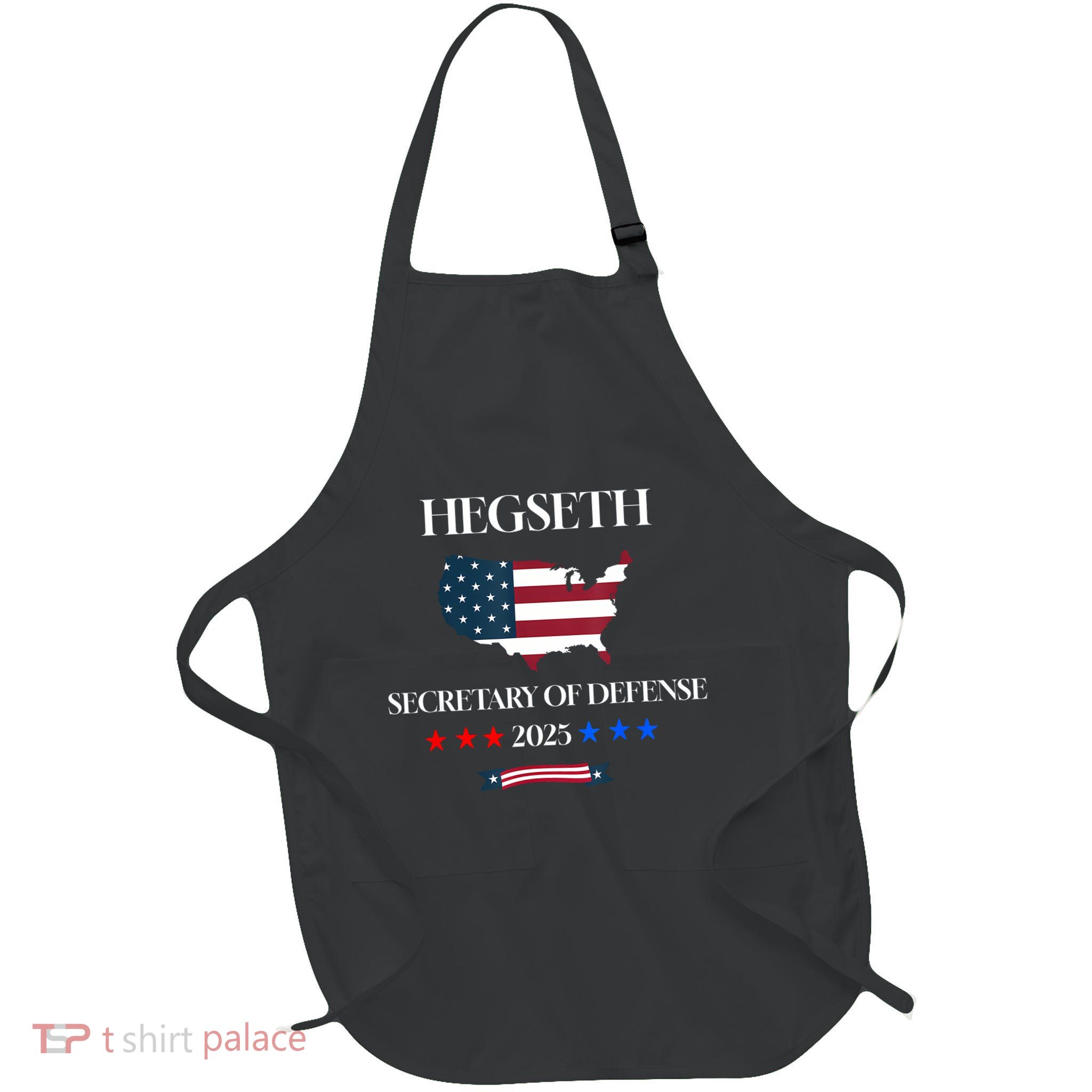 Pete Hegseth Secretary Of Defensee Trump Pick Support Full-Length Apron With Pockets