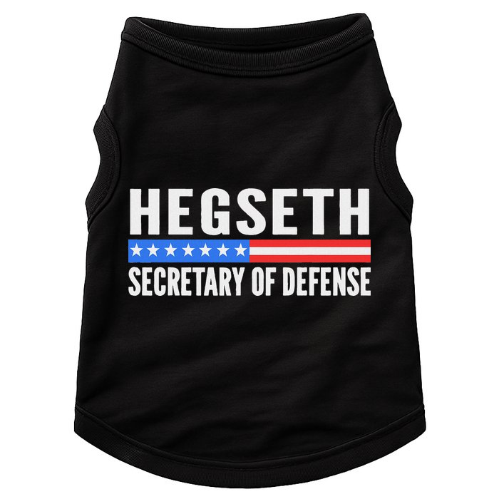 Pete Hegseth Secretary Of Defense Doggie Tank