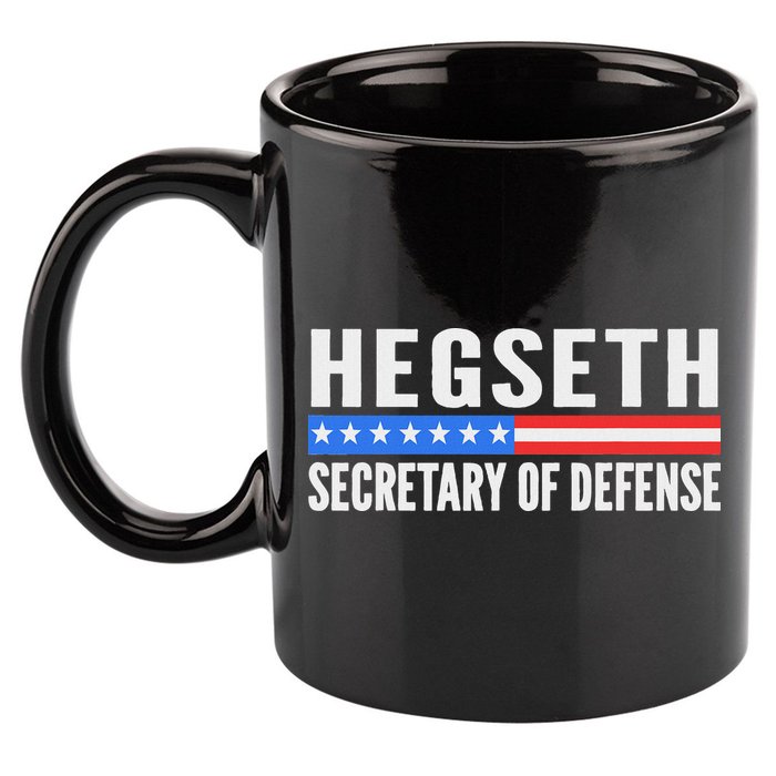 Pete Hegseth Secretary Of Defense 11oz C Handle Ceramic Mug