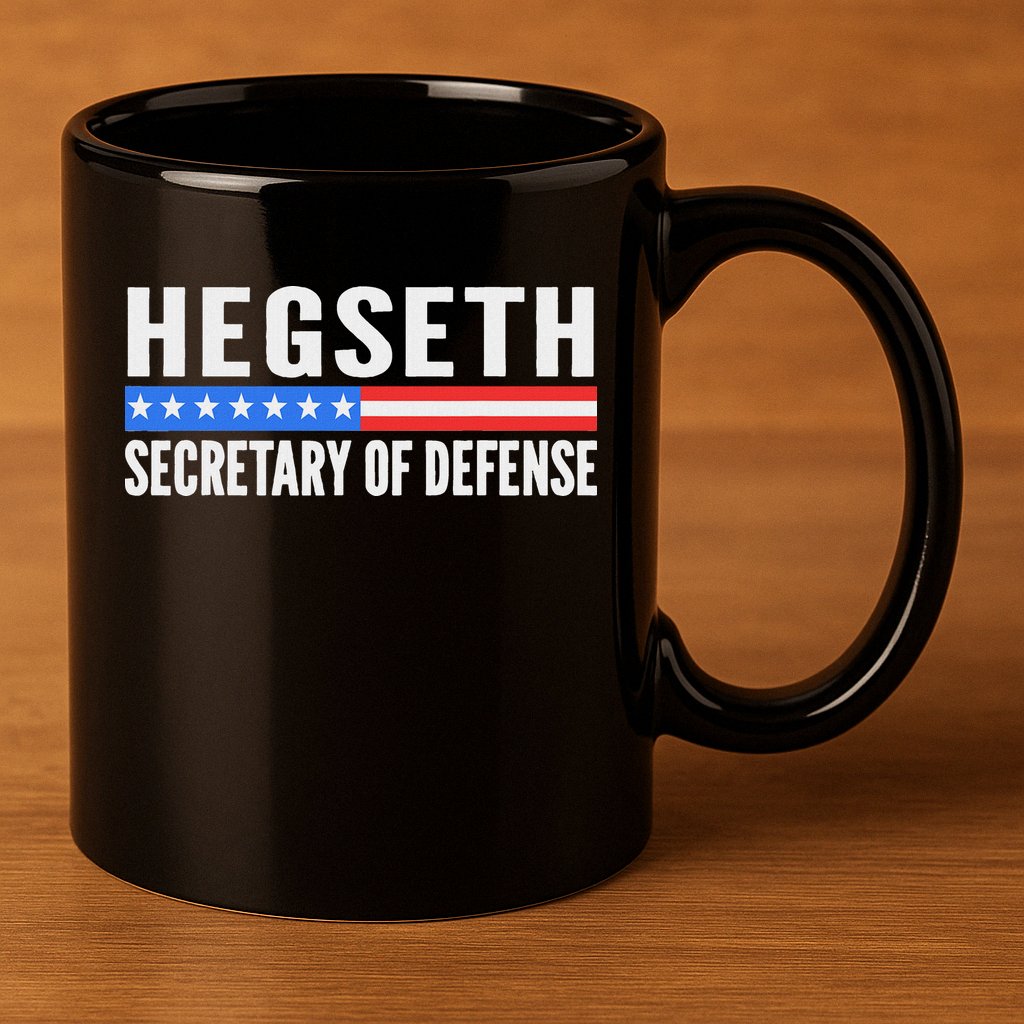 Pete Hegseth Secretary Of Defense 11oz C Handle Ceramic Mug