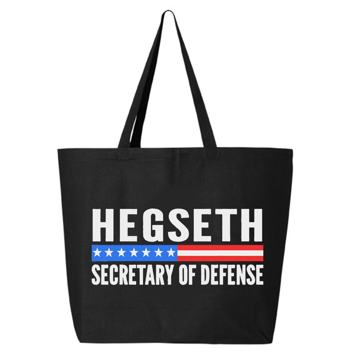 Pete Hegseth Secretary Of Defense 25L Jumbo Tote