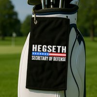 Pete Hegseth Secretary Of Defense Golf Towel