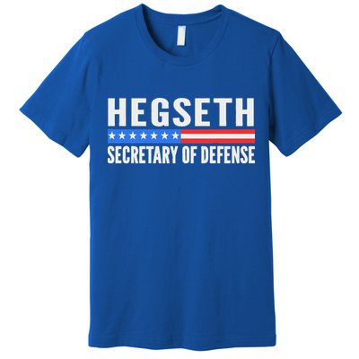 Pete Hegseth Secretary Of Defense Premium T-Shirt