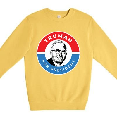 President Harry S Truman Independence Missouri Premium Crewneck Sweatshirt