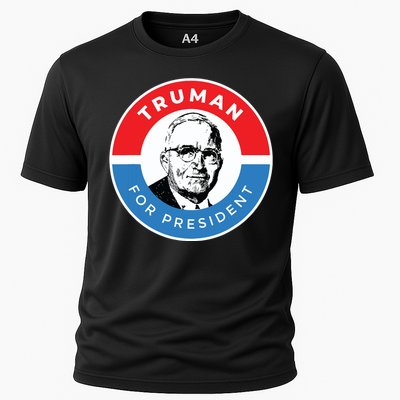 President Harry S Truman Independence Missouri Cooling Performance Crew T-Shirt