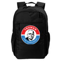 President Harry S Truman Independence Missouri Daily Commute Backpack