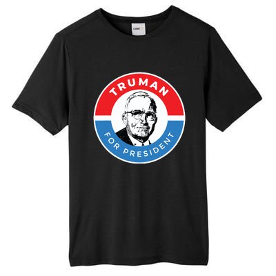 President Harry S Truman Independence Missouri Tall Fusion ChromaSoft Performance T-Shirt