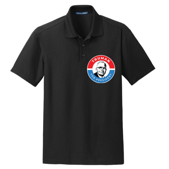 President Harry S Truman Independence Missouri Dry Zone Grid Polo