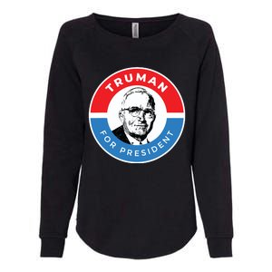 President Harry S Truman Independence Missouri Womens California Wash Sweatshirt