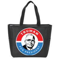 President Harry S Truman Independence Missouri Zip Tote Bag