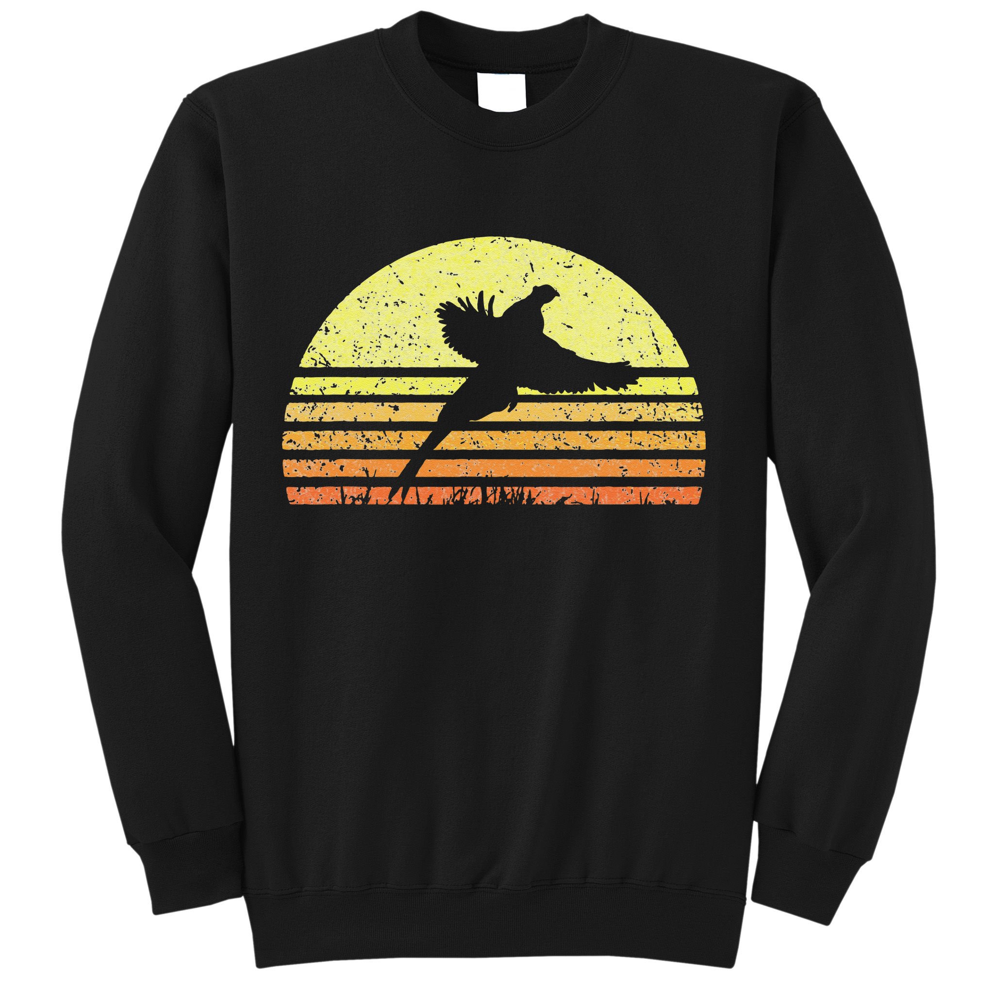 Pheasant Hunting South Dakota Upland Bird Game Hunter Retro Sweatshirt