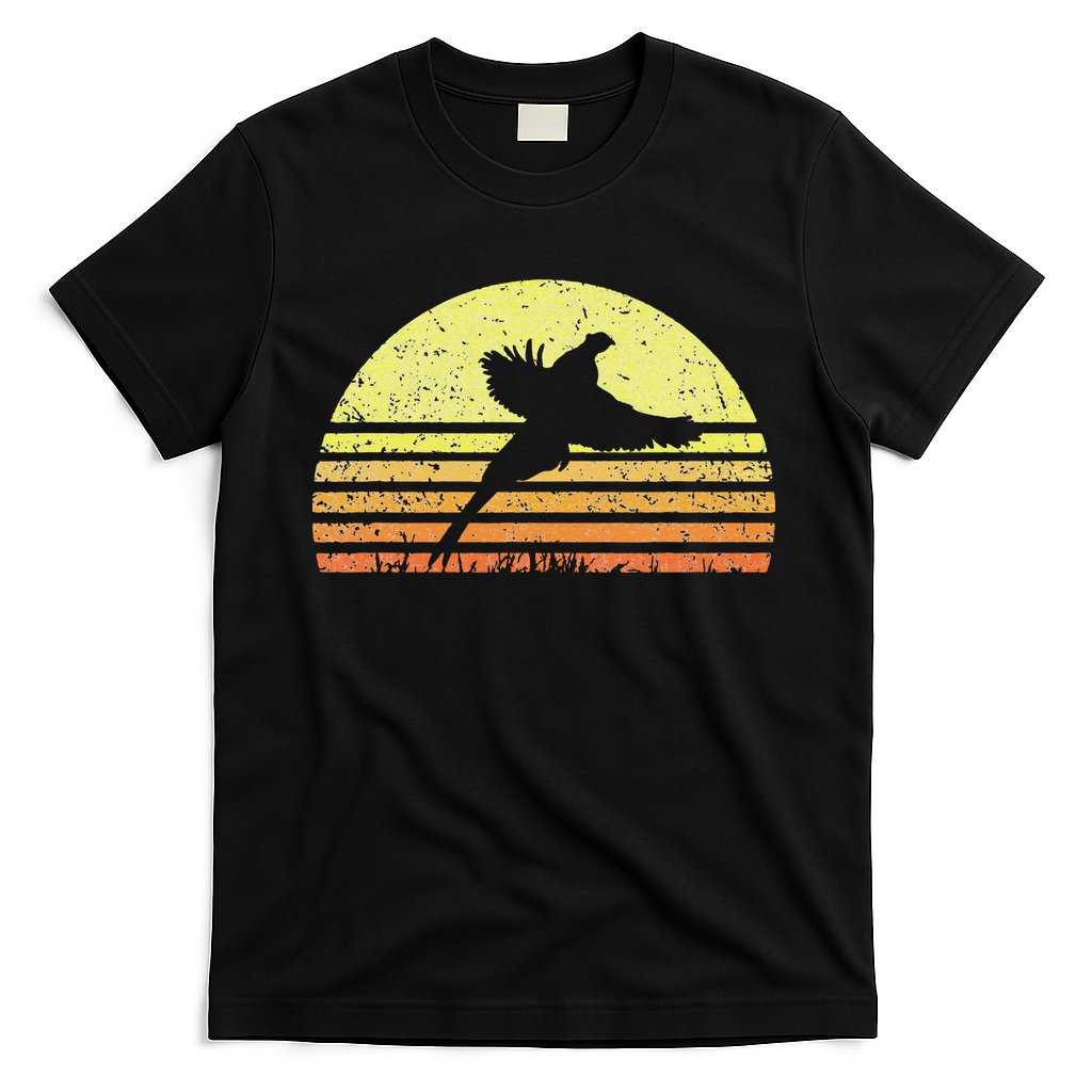 Pheasant Hunting South Dakota Upland Bird Game Hunter Retro T-Shirt