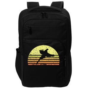 Pheasant Hunting South Dakota Upland Bird Game Hunter Retro Impact Tech Backpack